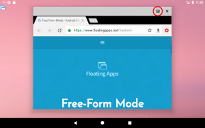 Floating Apps - free form mode / floating normal apps