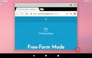 Floating Apps - free form mode / floating normal apps