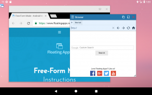 Floating Apps - free form mode / floating normal apps