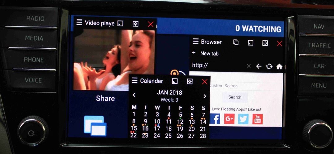 Floating Apps for Auto - MirrorLink