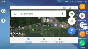 Google Maps and Waze with Floating Apps for Auto
