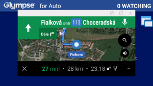 Google Maps and Waze with Floating Apps for Auto