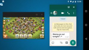 Floating WhatsApp and Clash of Clans!