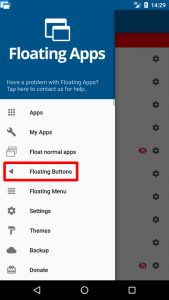 Floating Apps for Auto: Here go floating buttons!