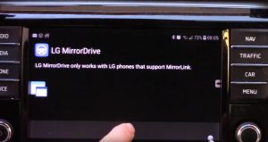 MirrorLink & installed apps