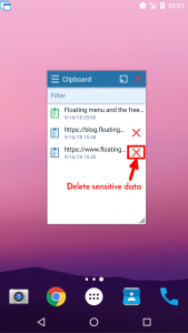 Floating Clipboard